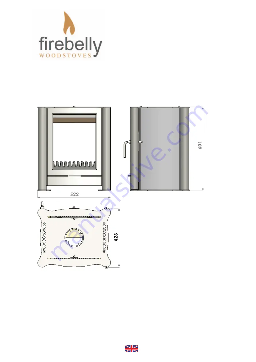 Firebelly 80KG Quick Start Manual Download Page 1