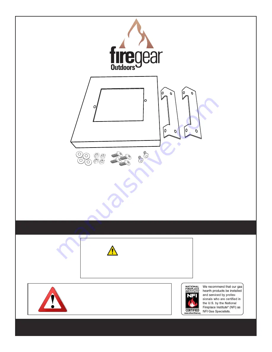 Firegear ESTOP-RM-KIT Installation And Operating Instructions Download Page 1