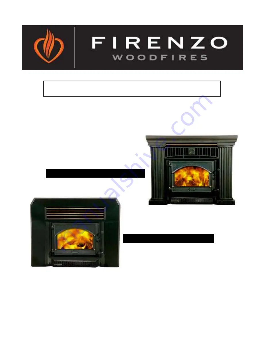 Firenzo Athena-Flush-AG-08 Operator'S Handbook Manual Download Page 1