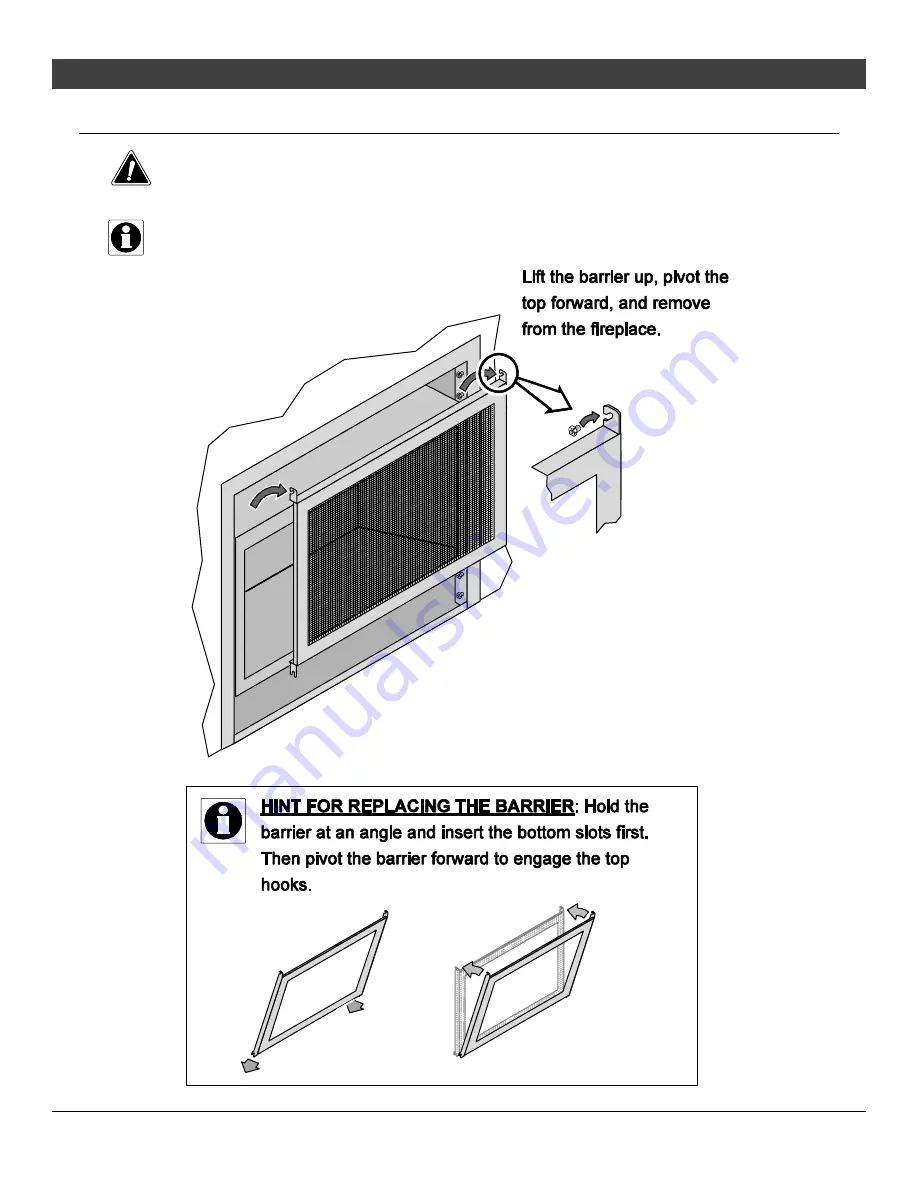 FireplaceXtrordinair 564 25K CF GSR2 Скачать руководство пользователя страница 22