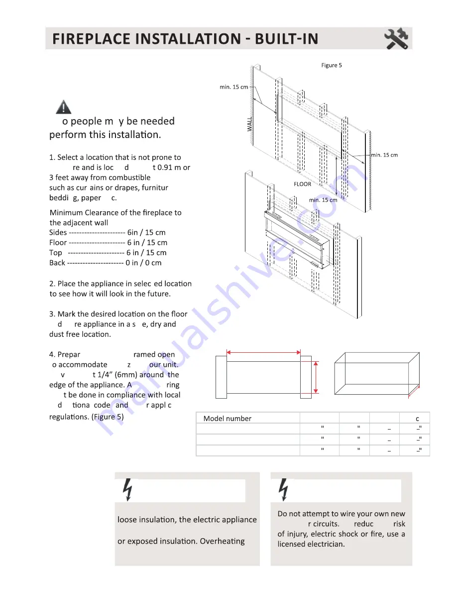 FireplaceXtrordinair 98501021 FPL ELECTRIC 51 Скачать руководство пользователя страница 9