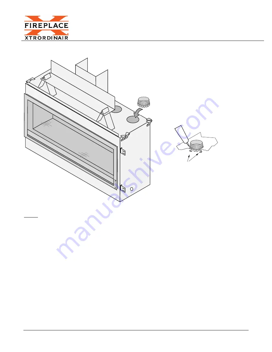 FireplaceXtrordinair 98900779 Manual Download Page 12