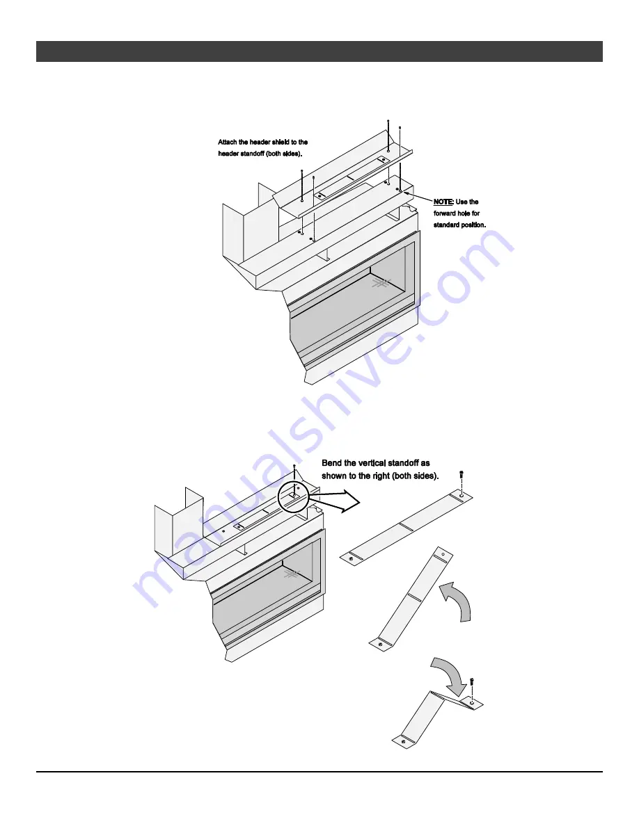 FireplaceXtrordinair ProBuilder 72 GSB2 Installation Manual Download Page 18