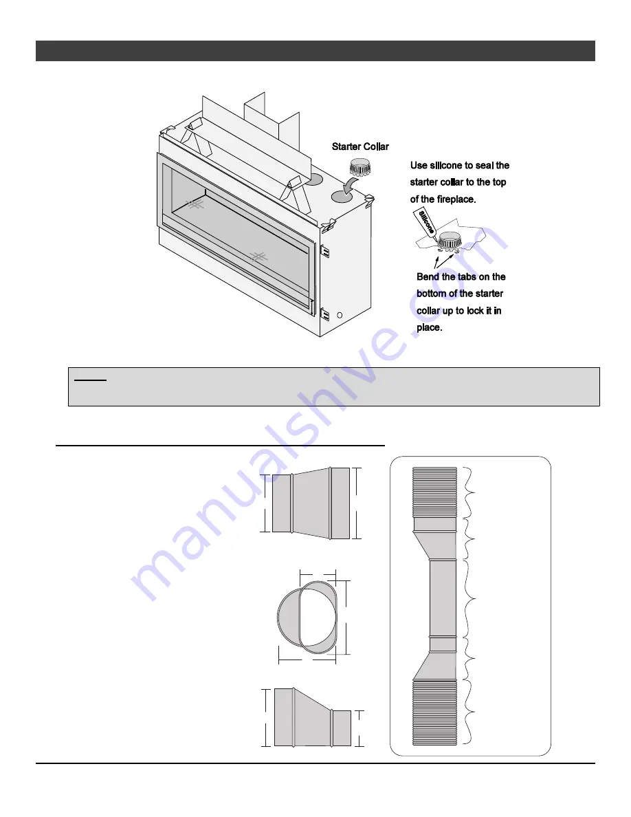 FireplaceXtrordinair ProBuilder 72 GSB2 Installation Manual Download Page 74