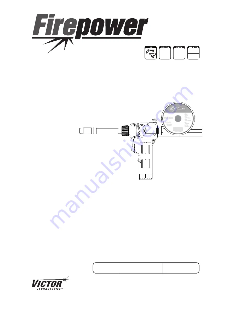 Firepower MIG Spool Gun Safety And Operating Instructions Manual Download Page 1