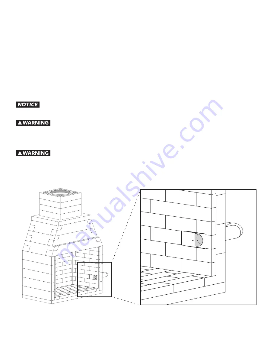 FireRock FIREROCK RUMFORD Installation, Specification And Operation Manual Download Page 24