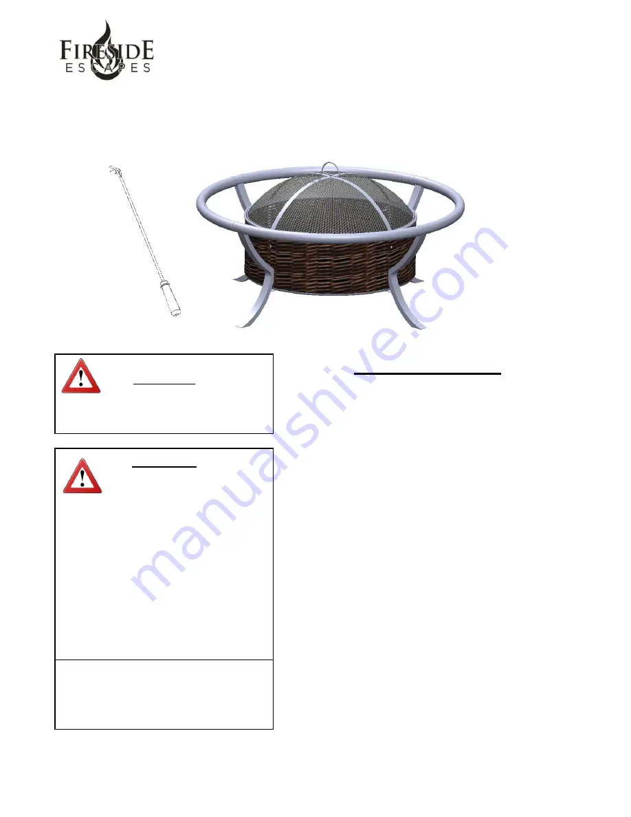 Fireside MW1327 Скачать руководство пользователя страница 1