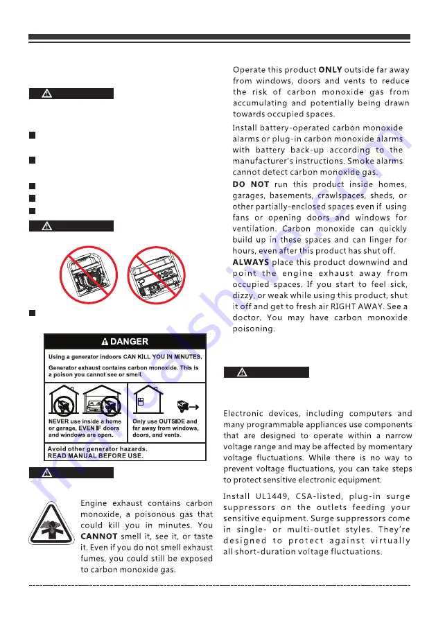 Firman H05751 Owner'S Manual Download Page 22