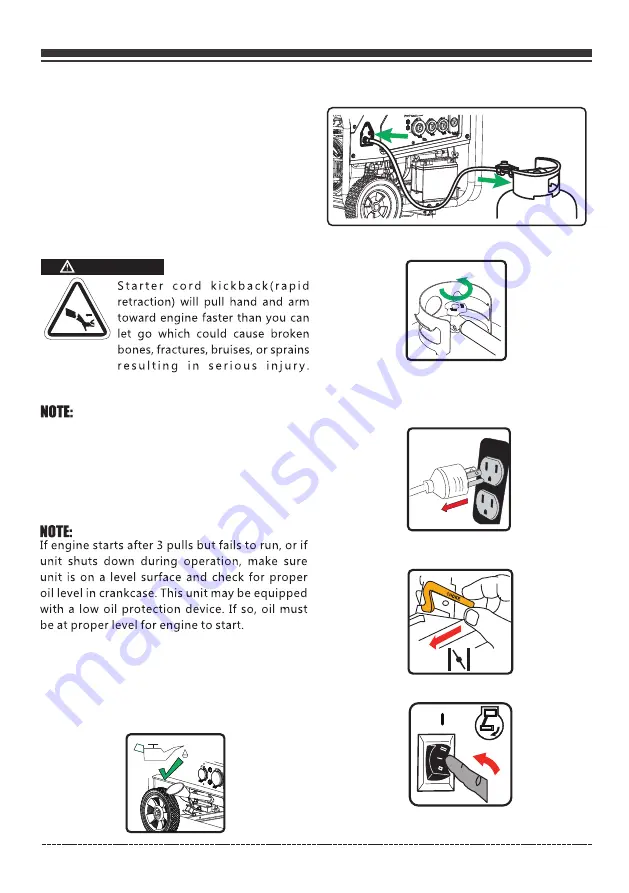 Firman L03391 Owner'S Manual Download Page 22