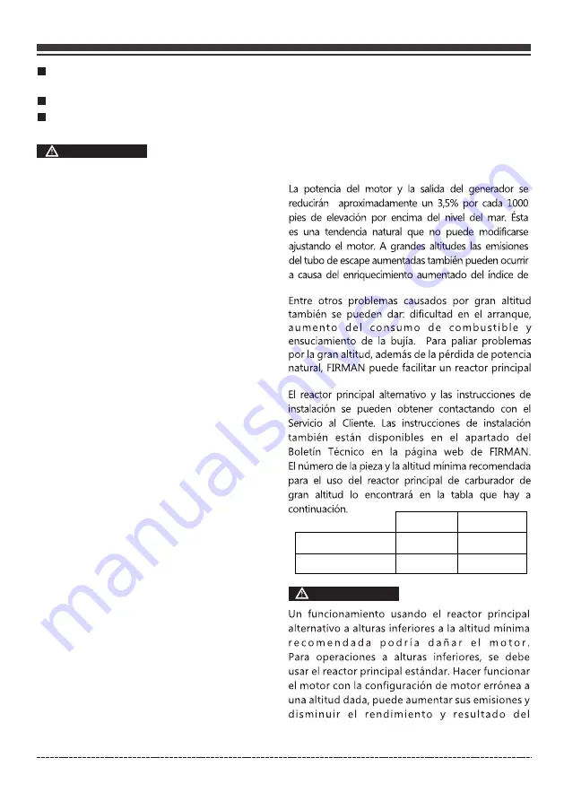 Firman L03391 Owner'S Manual Download Page 58