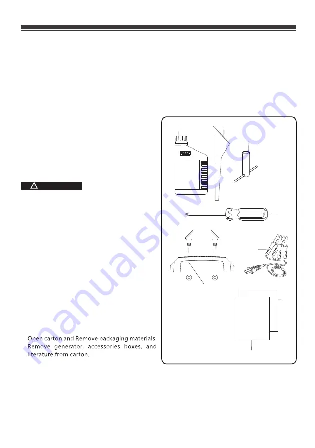 Firman P01001 Owner'S Manual Download Page 8