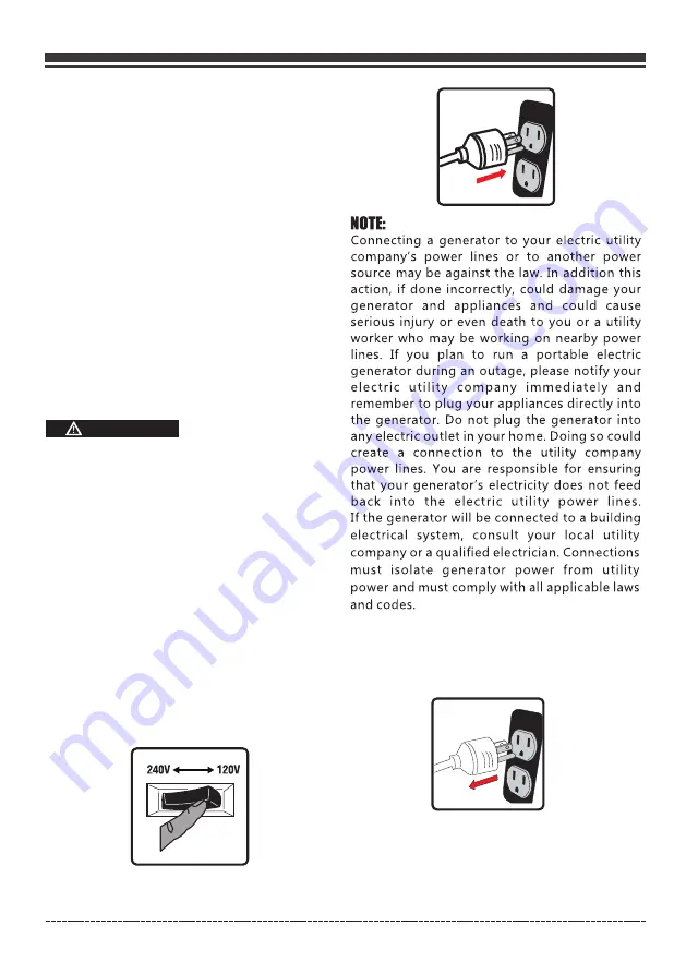 Firman P03612 Owner'S Manual Download Page 23