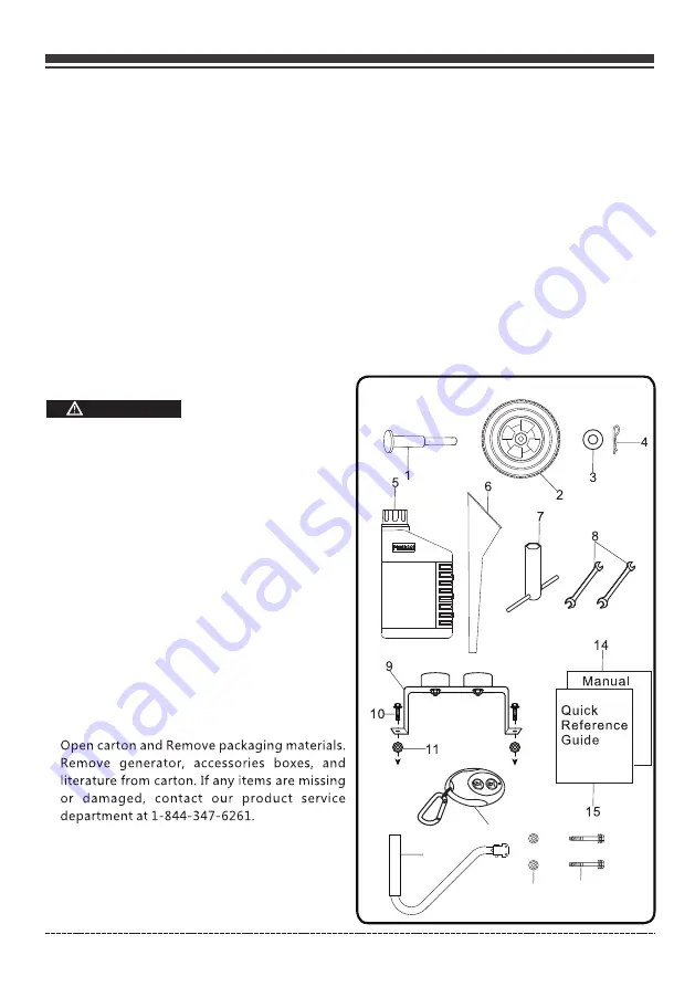 Firman P05703 Owner'S Manual Download Page 8