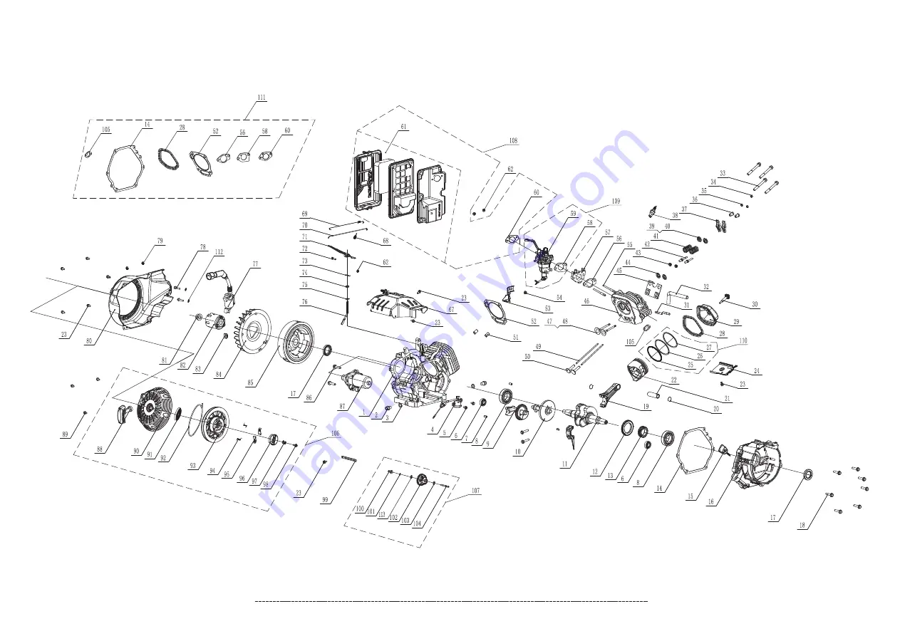 Firman T08071 Operator'S Manual Download Page 78