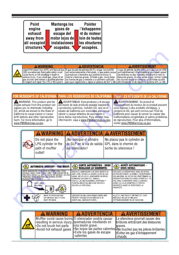 Firman T08072 Operator'S Manual Download Page 9