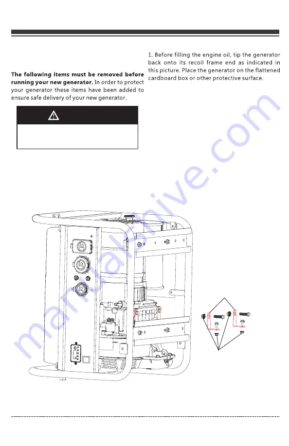 Firman The Ultimate 4550 Owner'S Manual Download Page 9