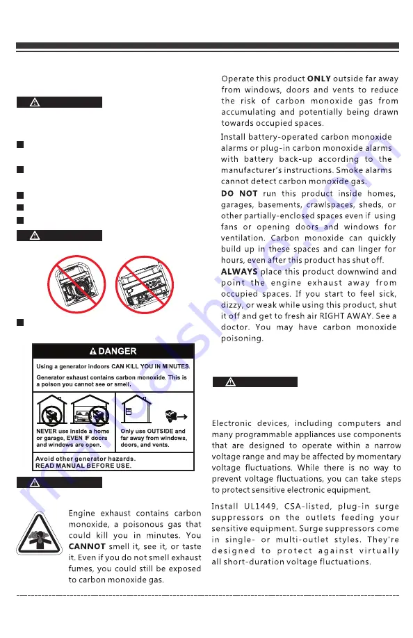 Firman The Ultimate 4550 Owner'S Manual Download Page 22