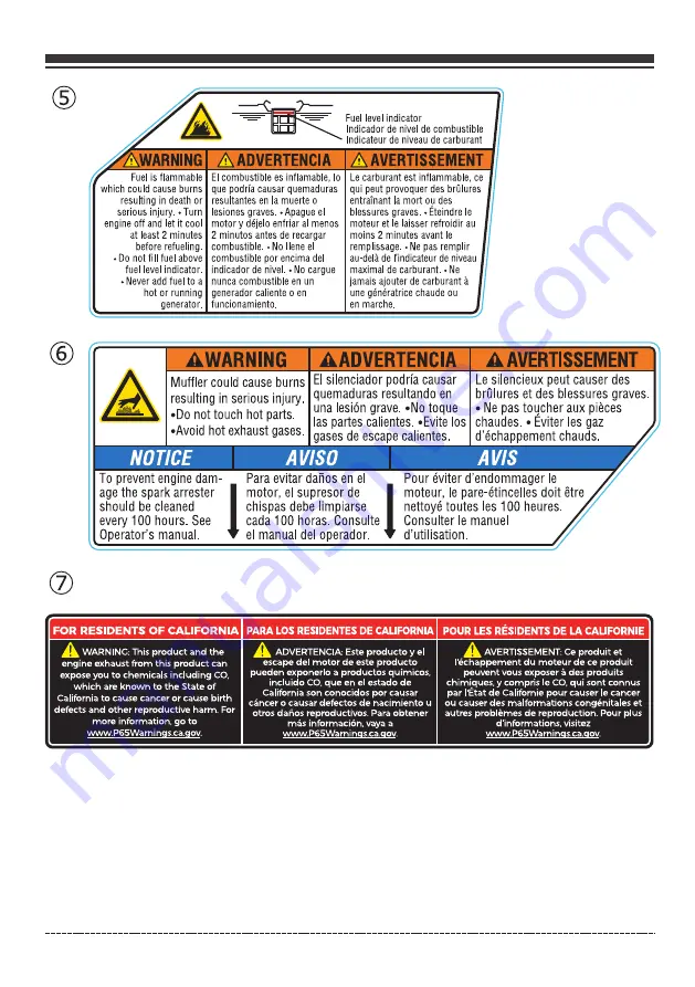 Firman W03661OF Operator'S Manual Download Page 10