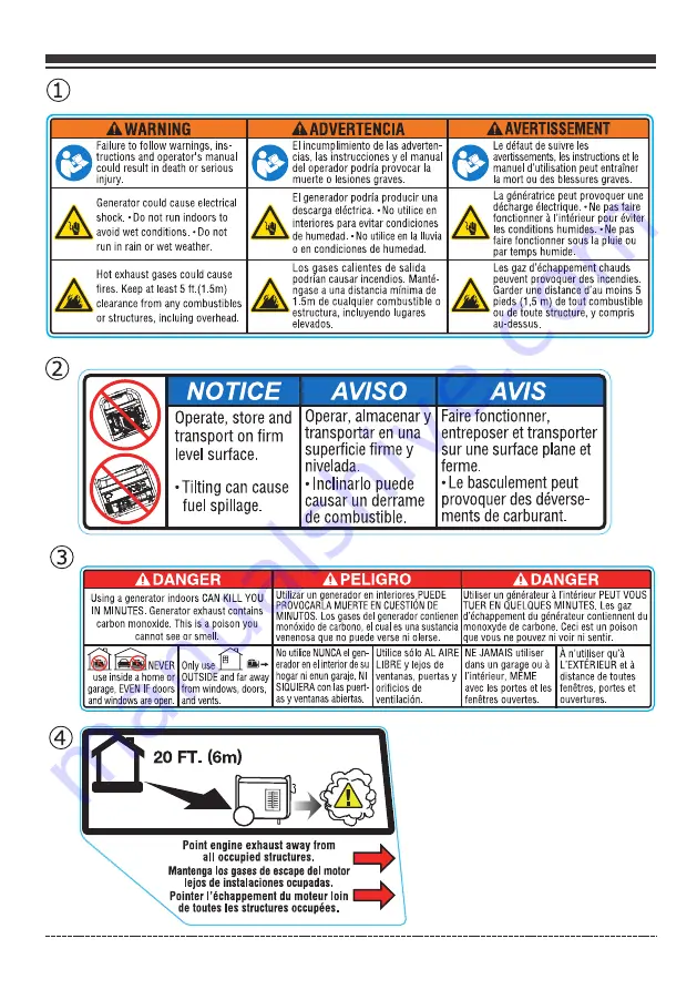 Firman W03661OF Operator'S Manual Download Page 51