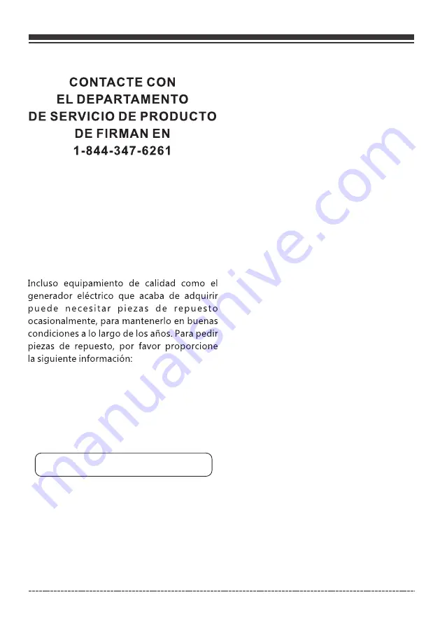 Firman WH03041 Owner'S Manual Download Page 80