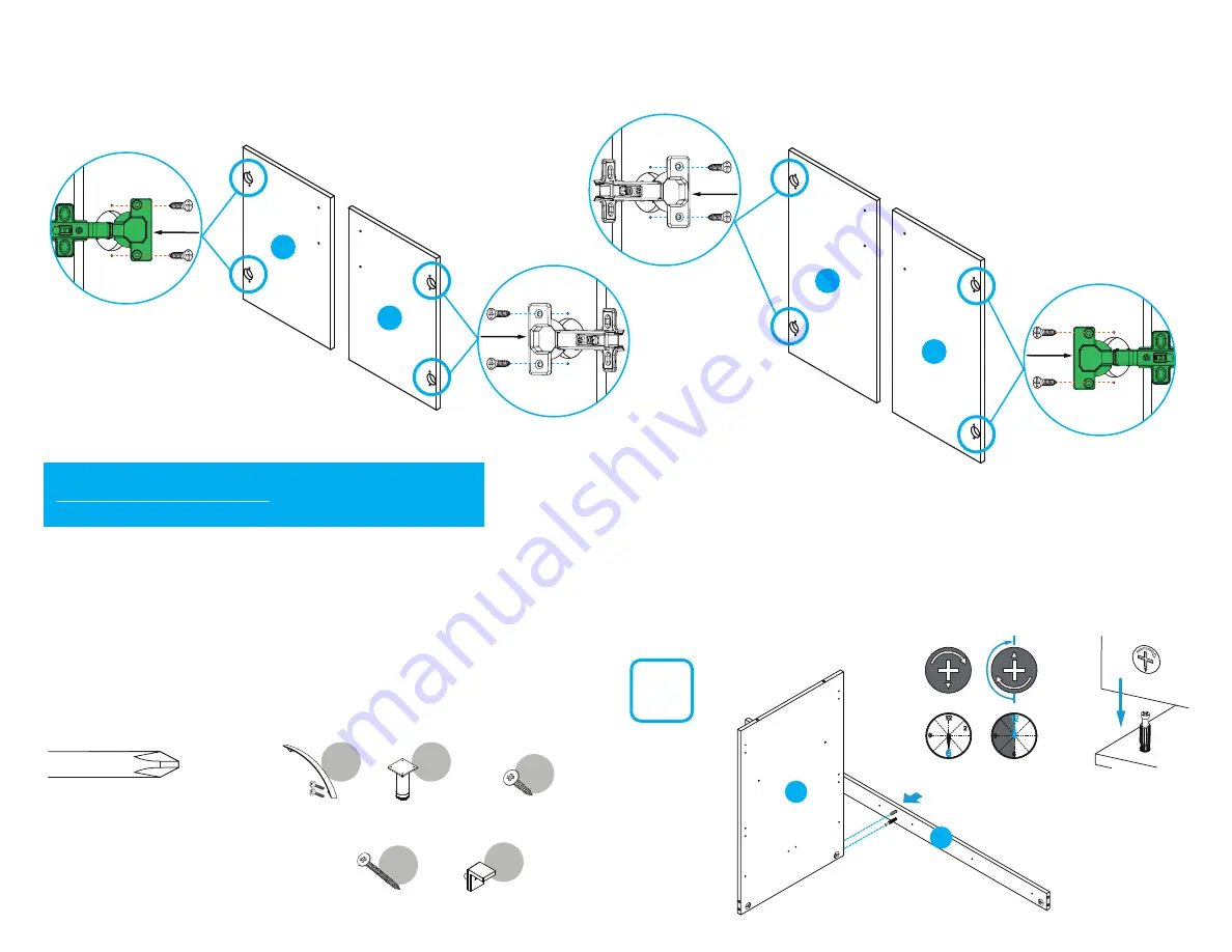 firplak AMBAR Assembly Instructions Manual Download Page 6