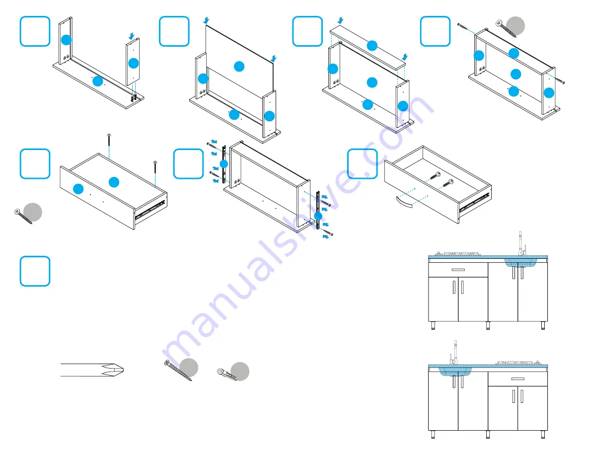 firplak AMBAR Assembly Instructions Manual Download Page 9