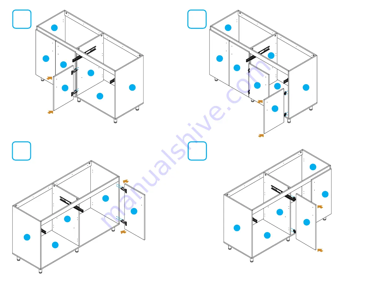 firplak AMBAR Assembly Instructions Manual Download Page 12