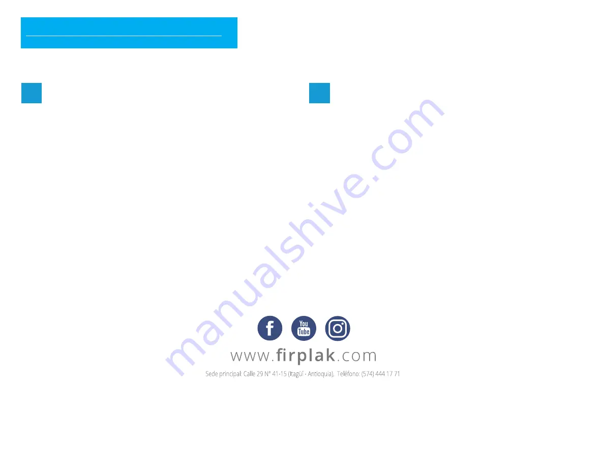 firplak AMBAR Assembly Instructions Manual Download Page 16