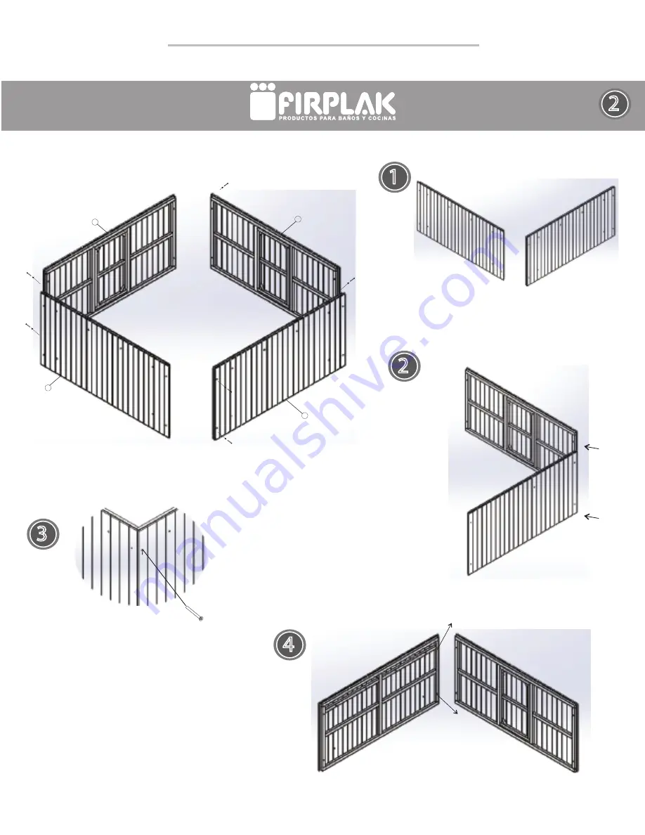 firplak Chattanoogan Assembly Instructions Download Page 2