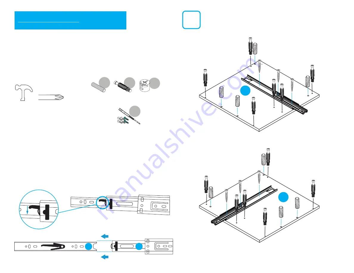 firplak Thalos Class Cabinet Assembly Instructions Manual Download Page 3