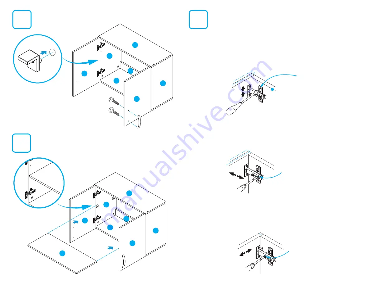 firplak UPPER CABINET PRO Assembly Instructions Manual Download Page 7