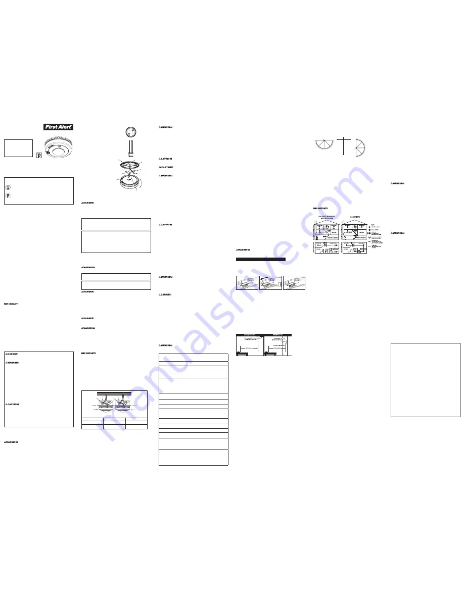 First Alert 7020BSL User Manual Download Page 1