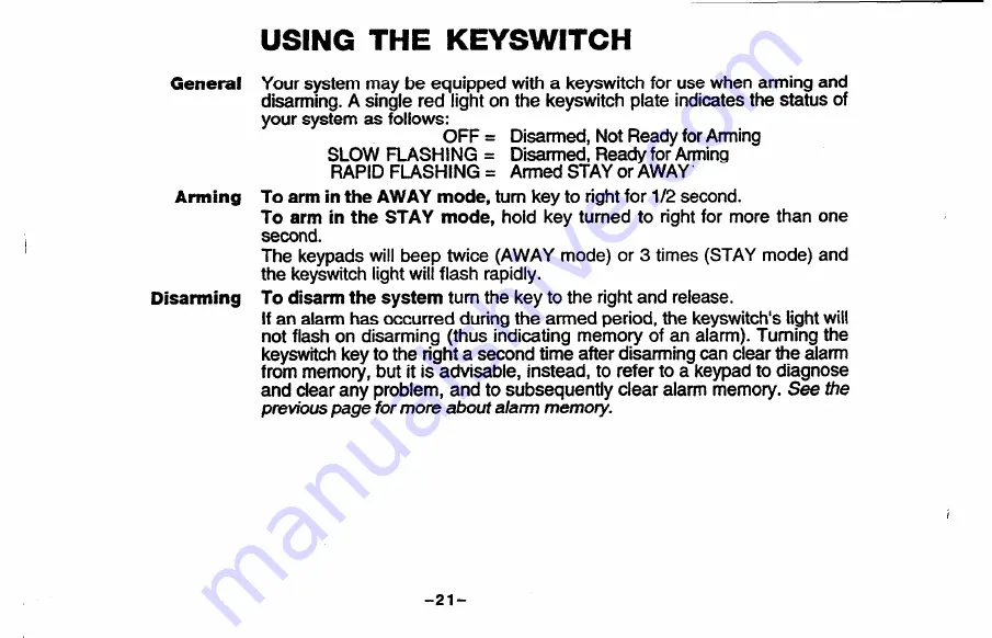 First Alert FA110C User Manual Download Page 21