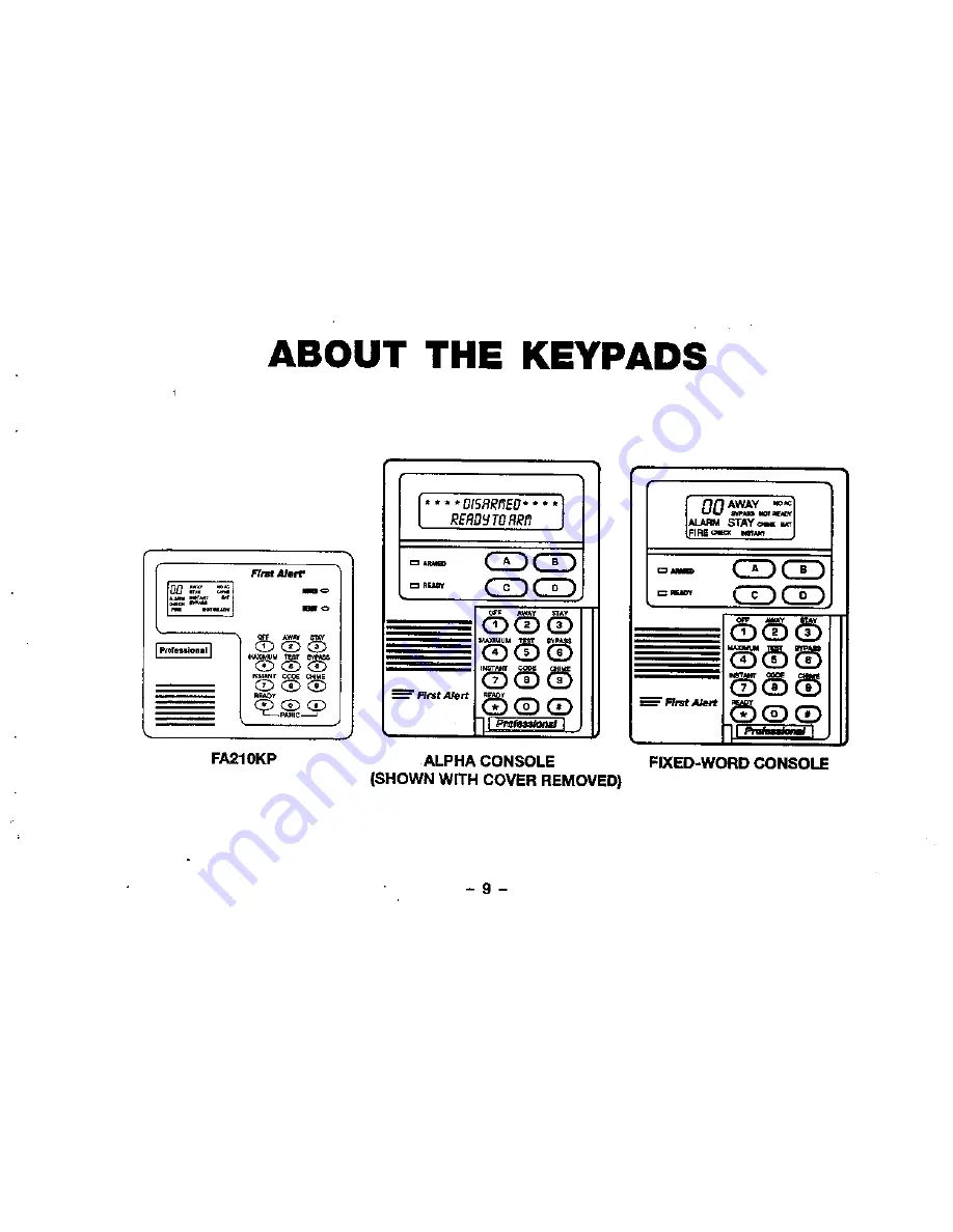 First Alert FA1220C User Manual Download Page 9