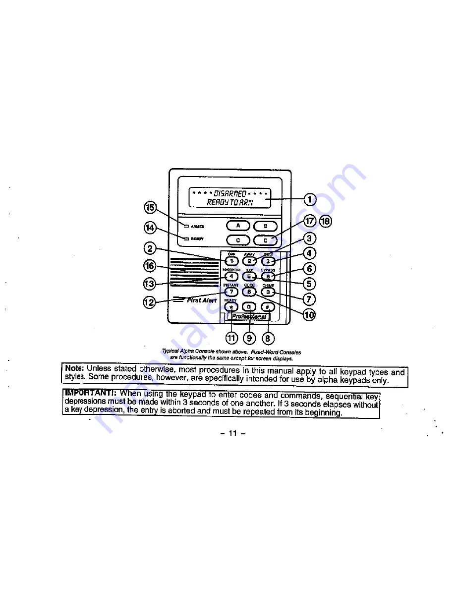 First Alert FA1220C Скачать руководство пользователя страница 11