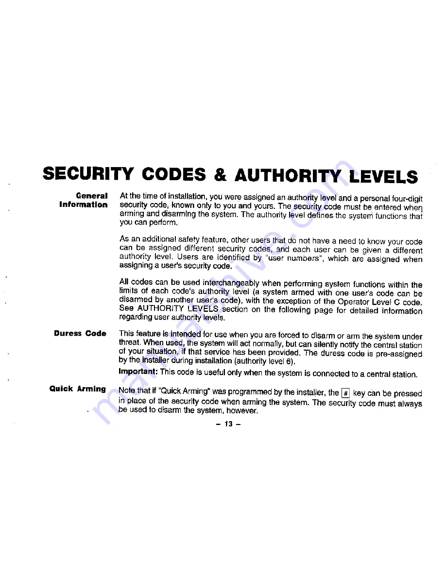 First Alert FA1220C User Manual Download Page 13