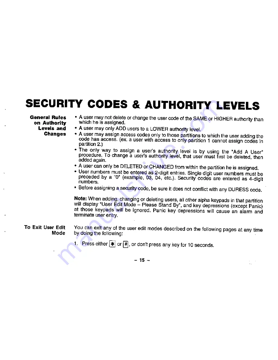 First Alert FA1220C User Manual Download Page 15