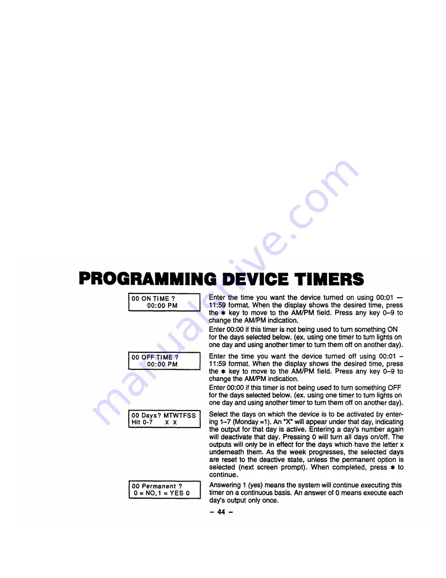 First Alert FA1340C User Manual Download Page 44