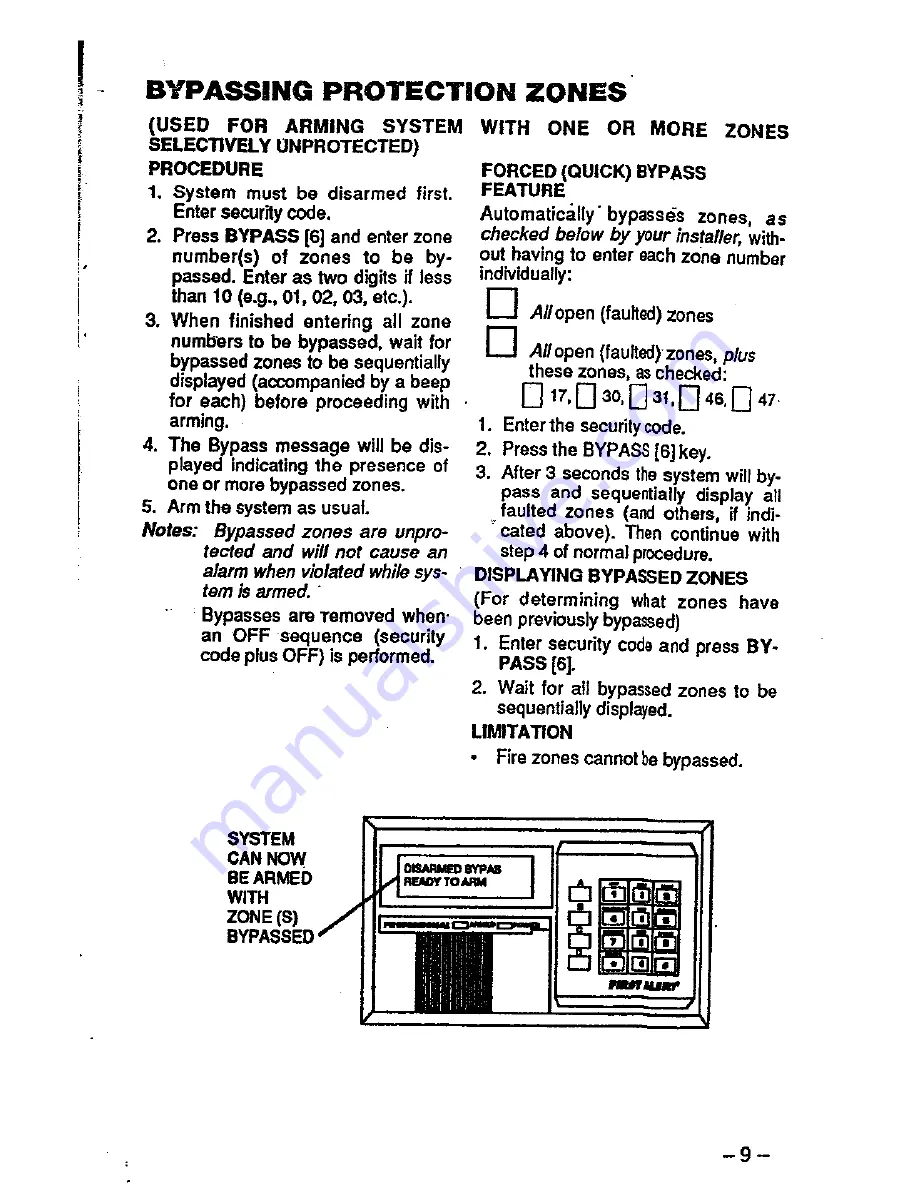 First Alert FA150C User Manual Download Page 9