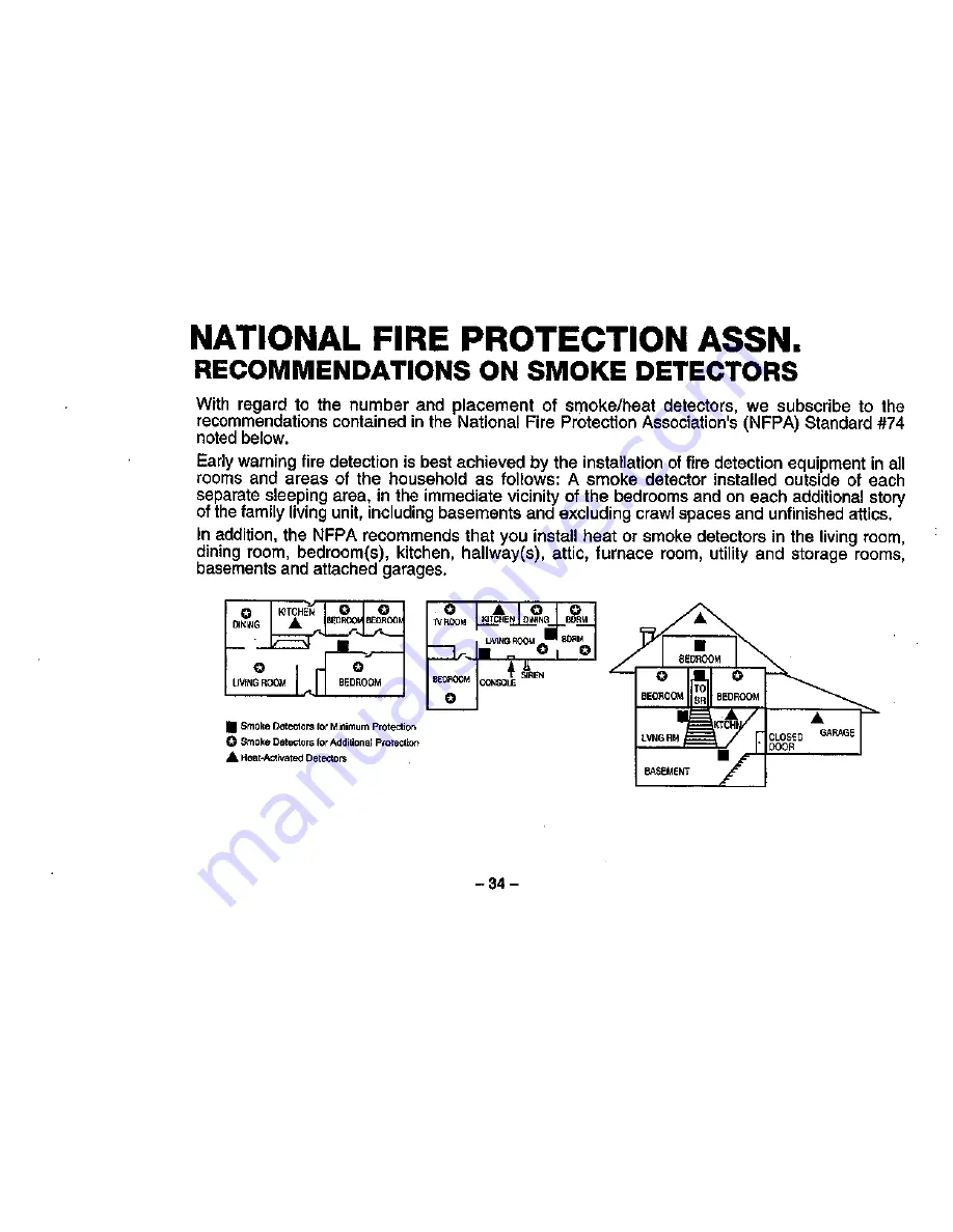 First Alert FA160C User Manual Download Page 34