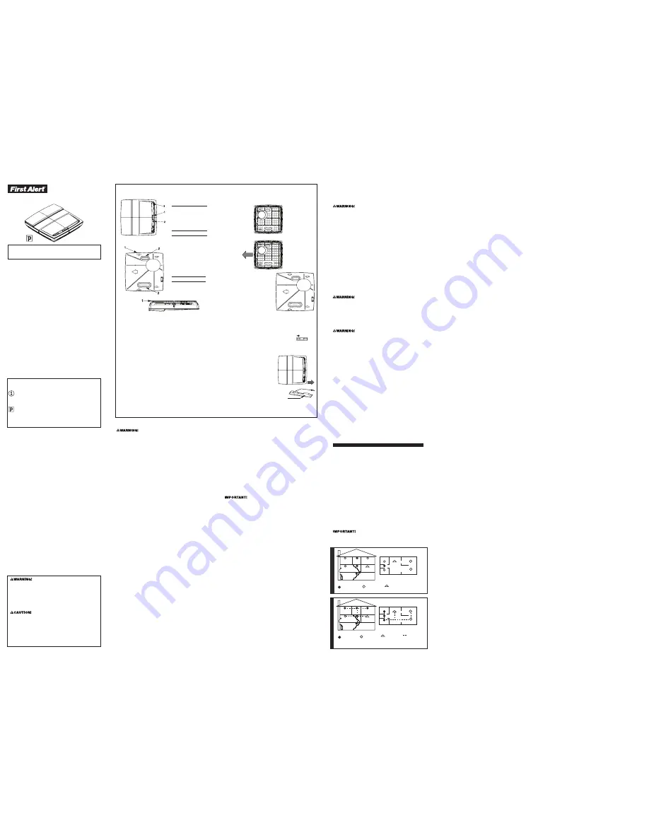 First Alert P910E Скачать руководство пользователя страница 1