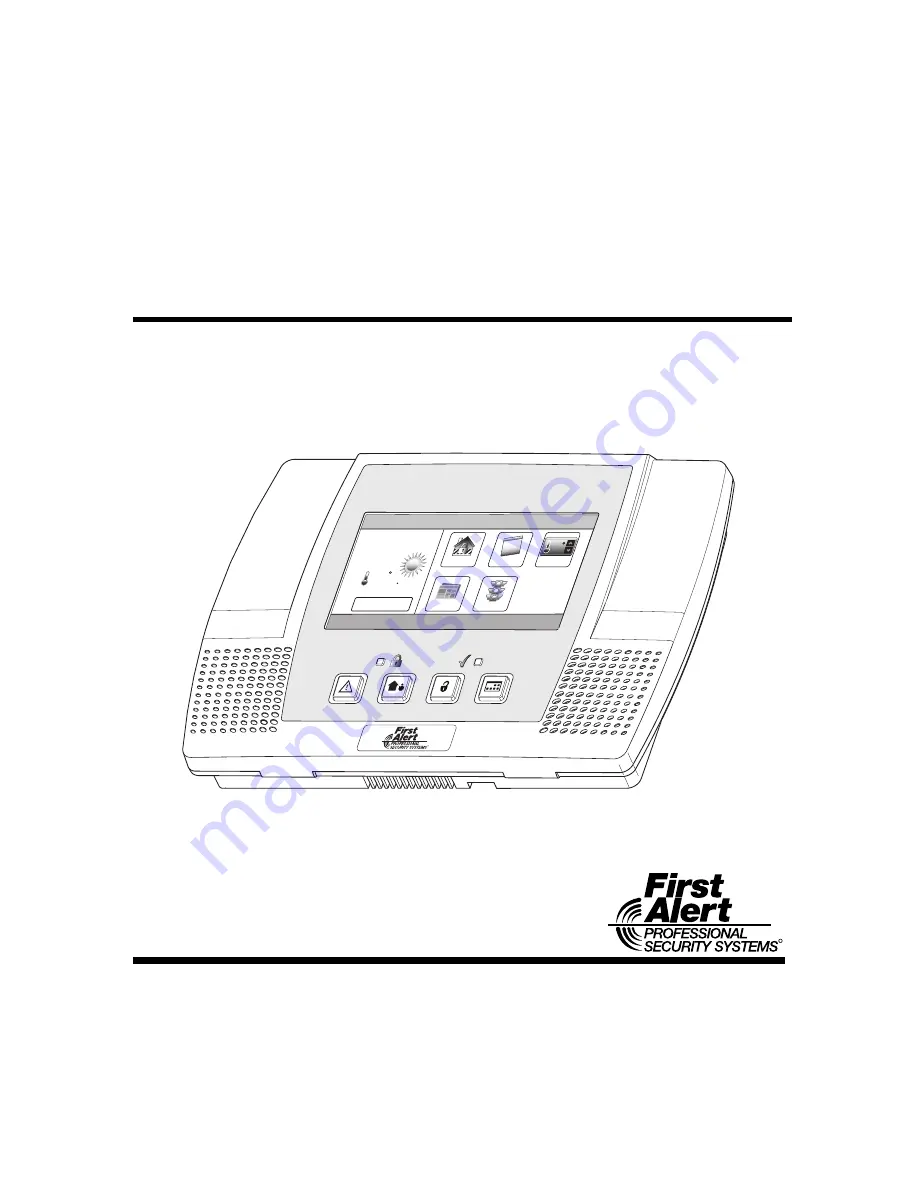 First Alert ReadyGuard Touch User Manual Download Page 1