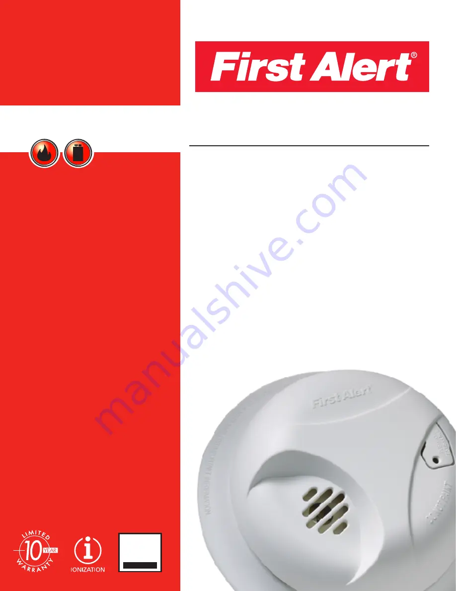 First Alert SA303B Specifications Download Page 1