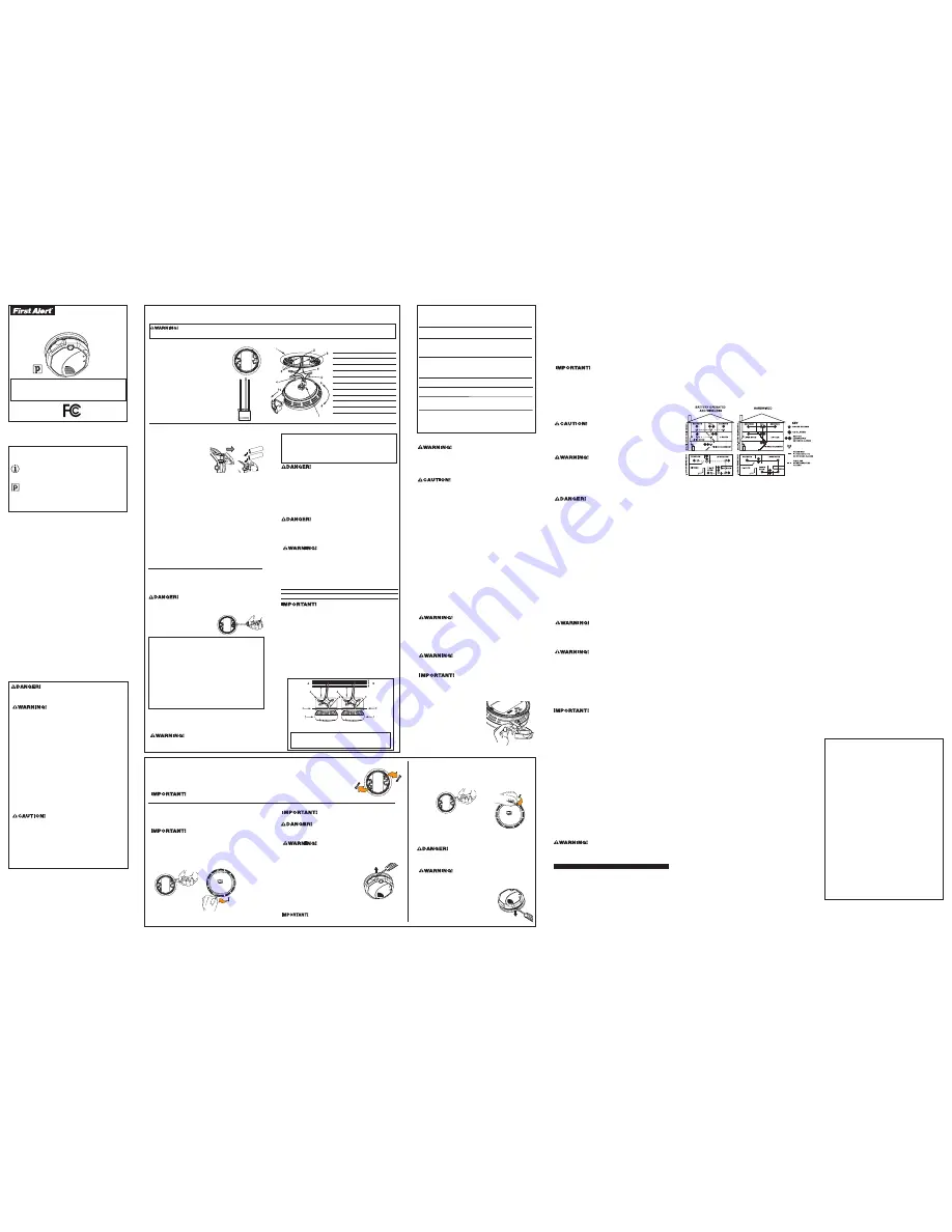 First Alert SA520 User Manual Download Page 1