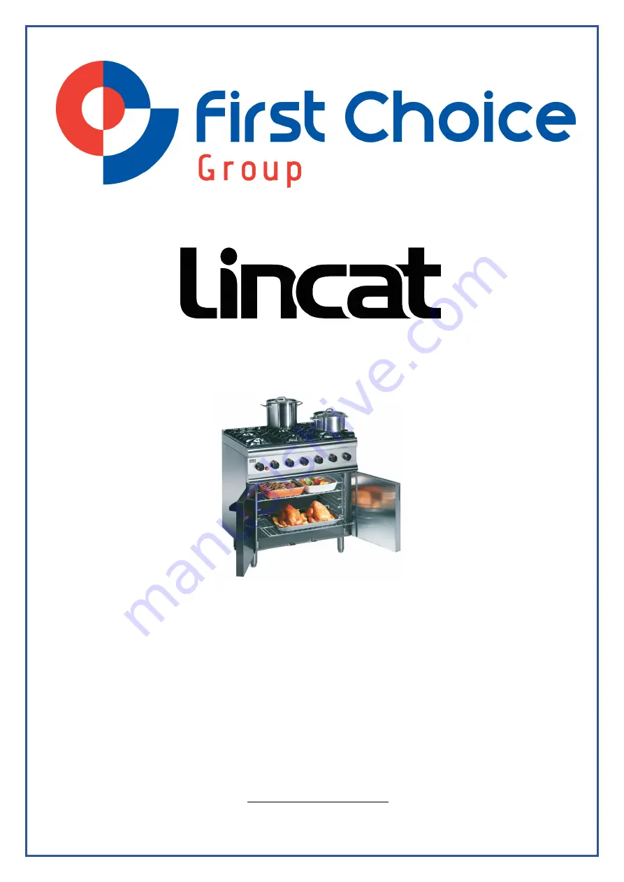 First Choice Lincat Silverlink 600 SLR6 Installation, Operating, Servicing And Conversion Instructions Download Page 1