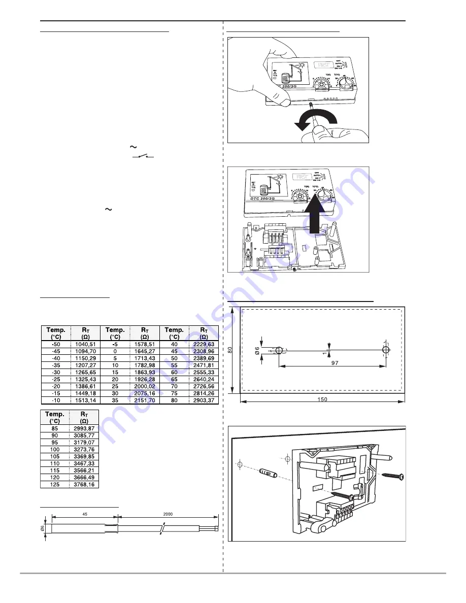 First DTC 200/2G Installation Manual Download Page 2