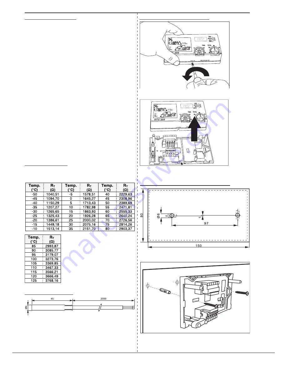 First DTC 200 Installation Instructions Manual Download Page 2