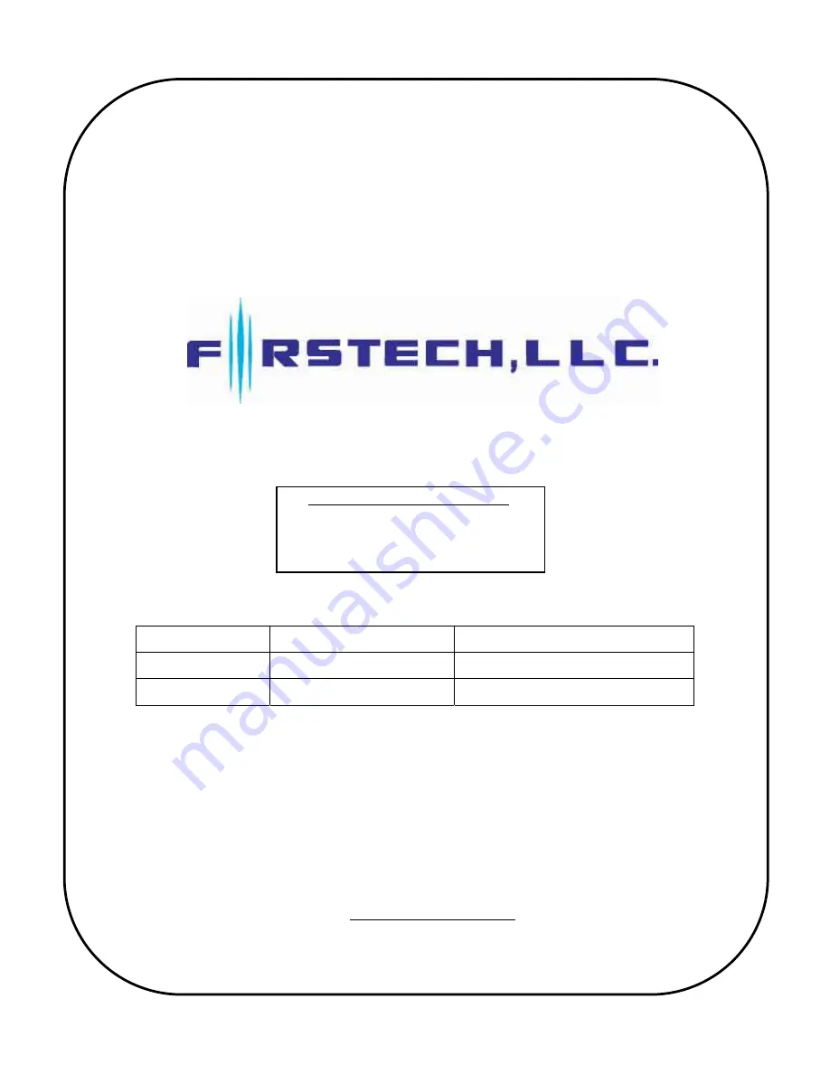 Firstech 2W902R-SP User Manual Download Page 1