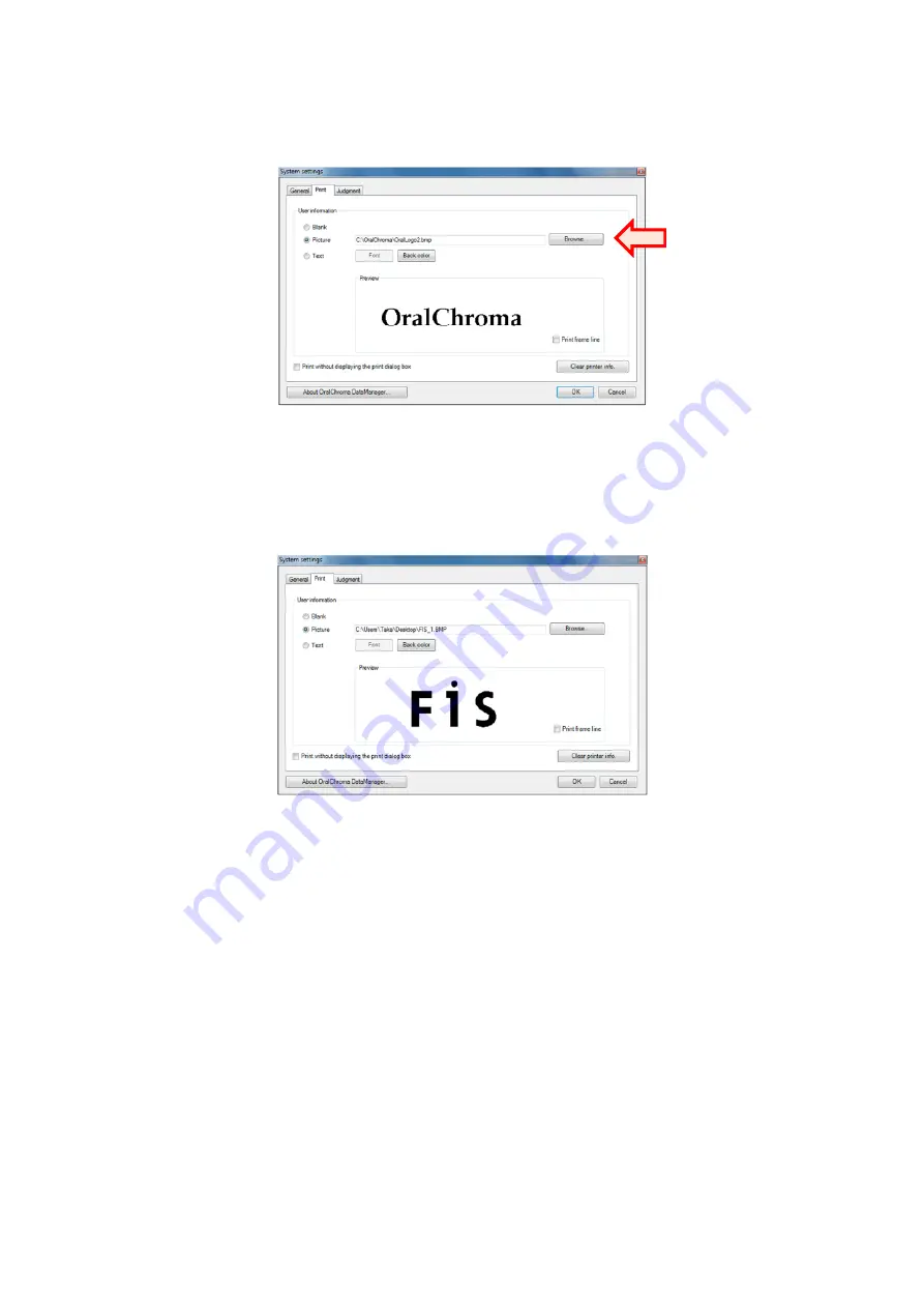 FIS OralChroma CHM-2 Instruction Manual Download Page 26