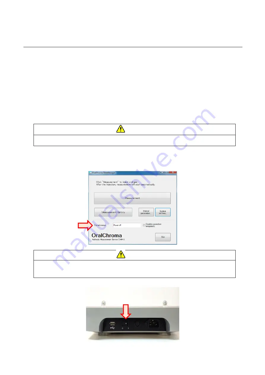 FIS OralChroma CHM-2 Instruction Manual Download Page 30